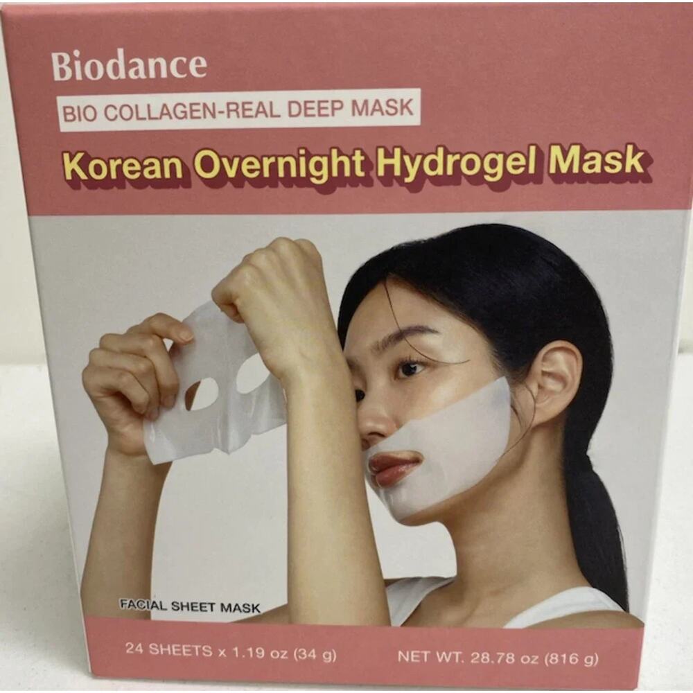 Biodance Bio-Collagen Real Deep Facial Mask 24-Sheets Anti-Aging Hydra NEW